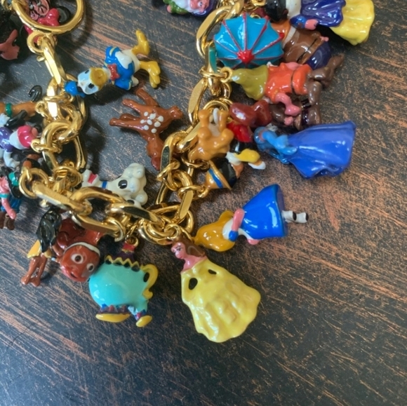 Bradford Exhange Disney Charm Bracelet - Picture 2 of 2